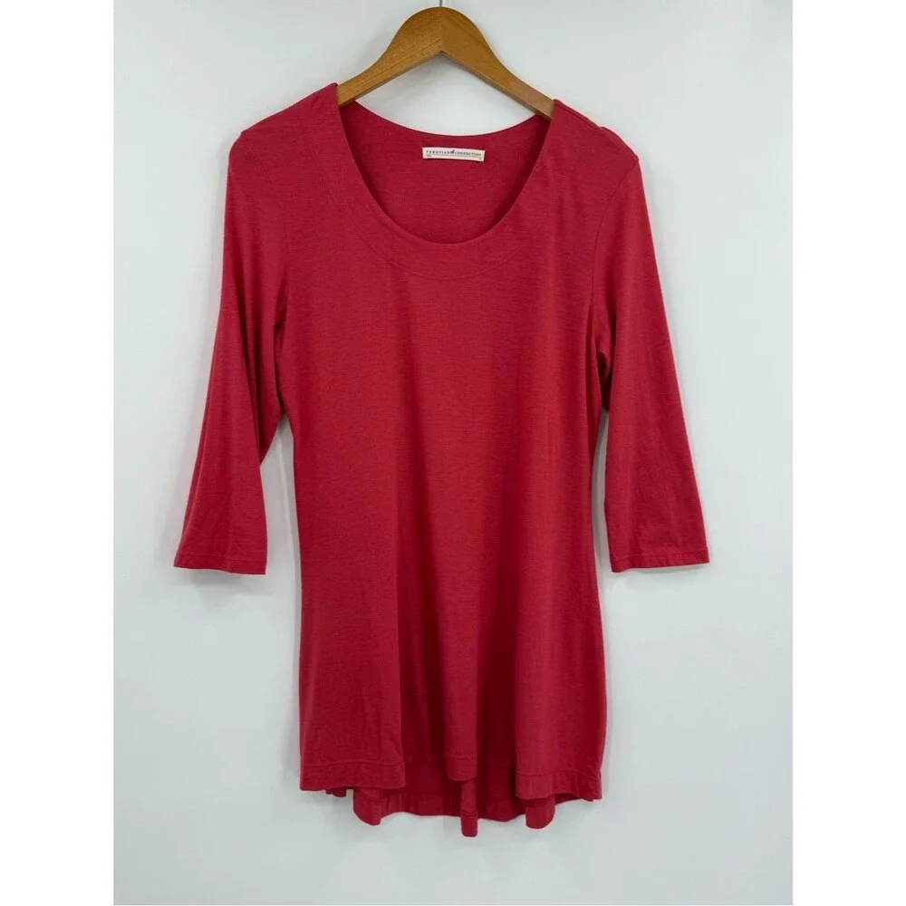 Peruvian Connection Azalea Tunic Top | Red | Medium - Picture 4 of 8